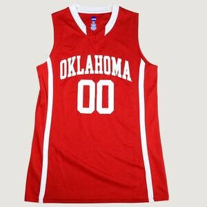 NCAA Oklahoma Sooners Basketball Jersey Medium Red White 00 Collegiate Sport